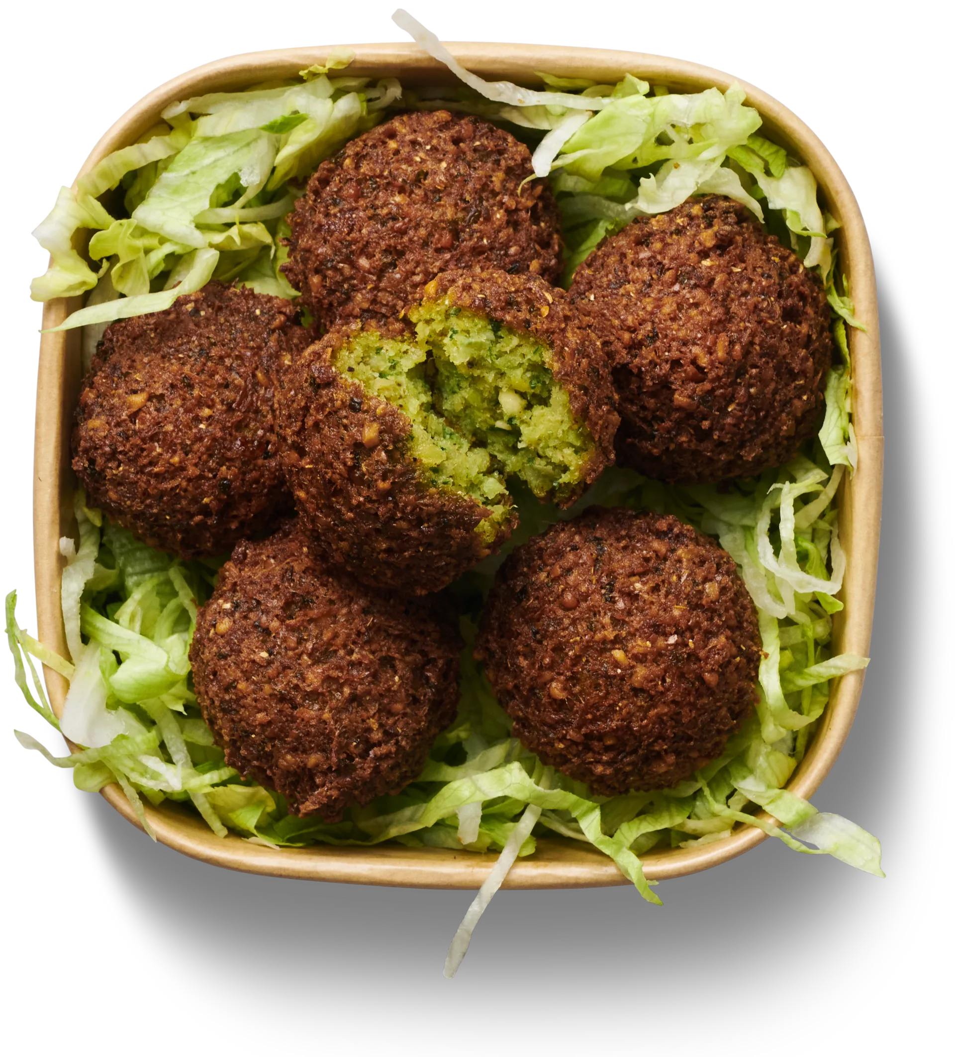 Sqew crispy falafel side